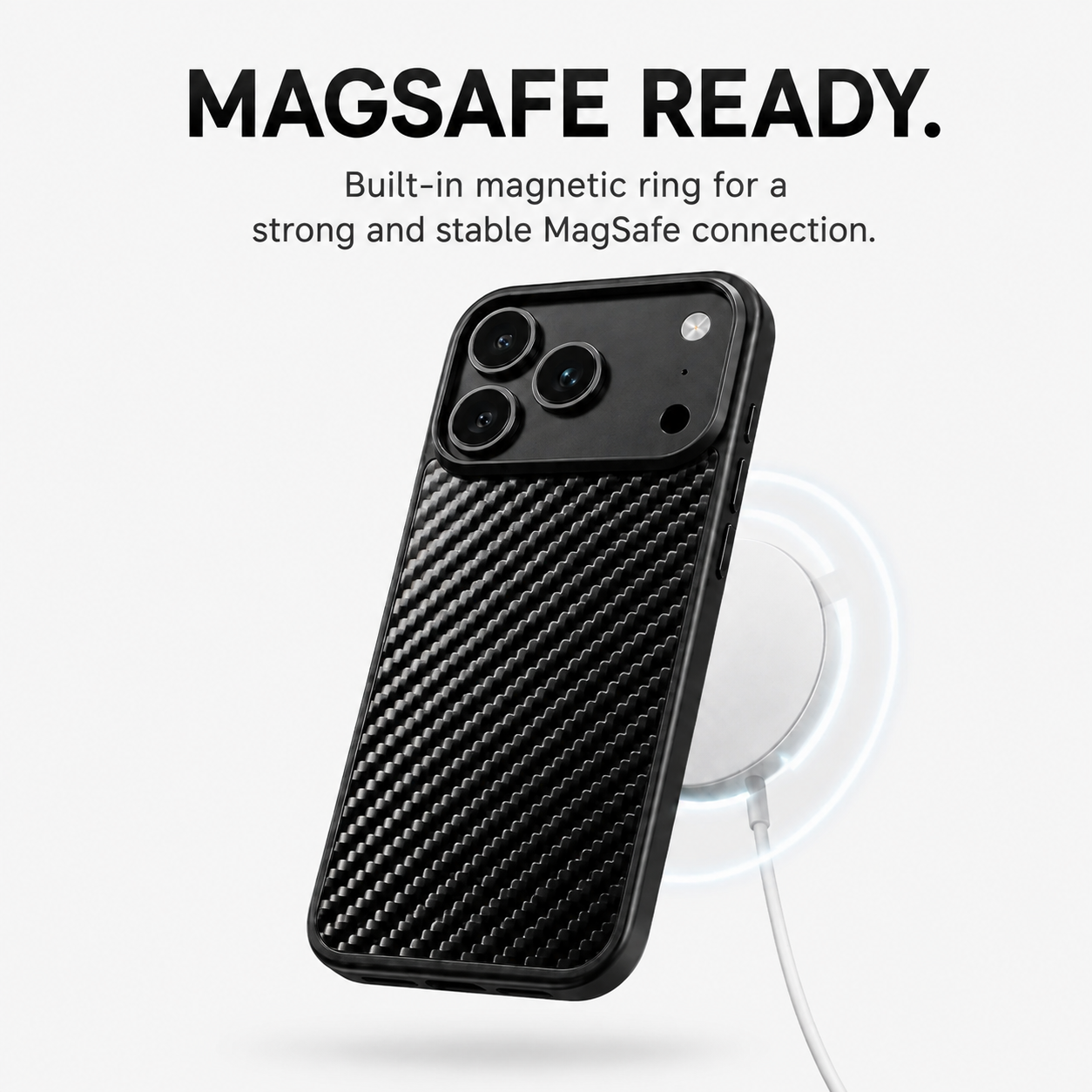 Carbon Fiber iPhone Case – Unbranded. Ultra-Thin. MagSafe. Precision Fit.