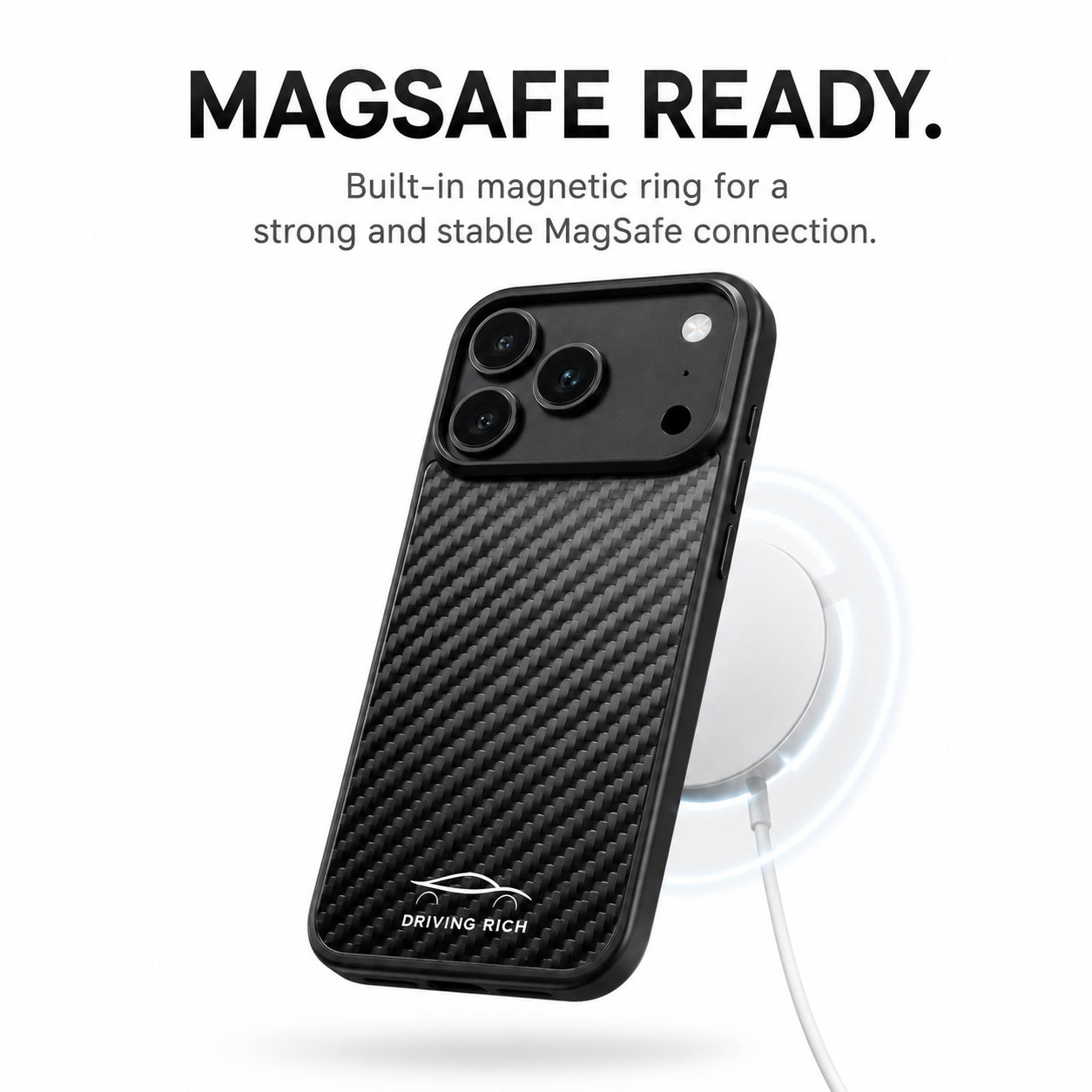 Carbon Fiber iPhone Case – Ultra-Thin. MagSafe. Precision Fit.