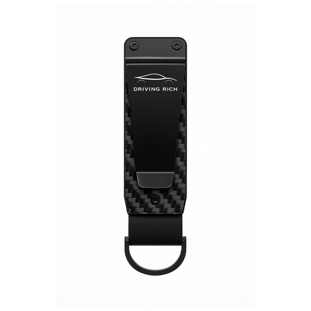 Carbon Fiber Key Holder – Unbreakable. Silent. Laser Engraved.