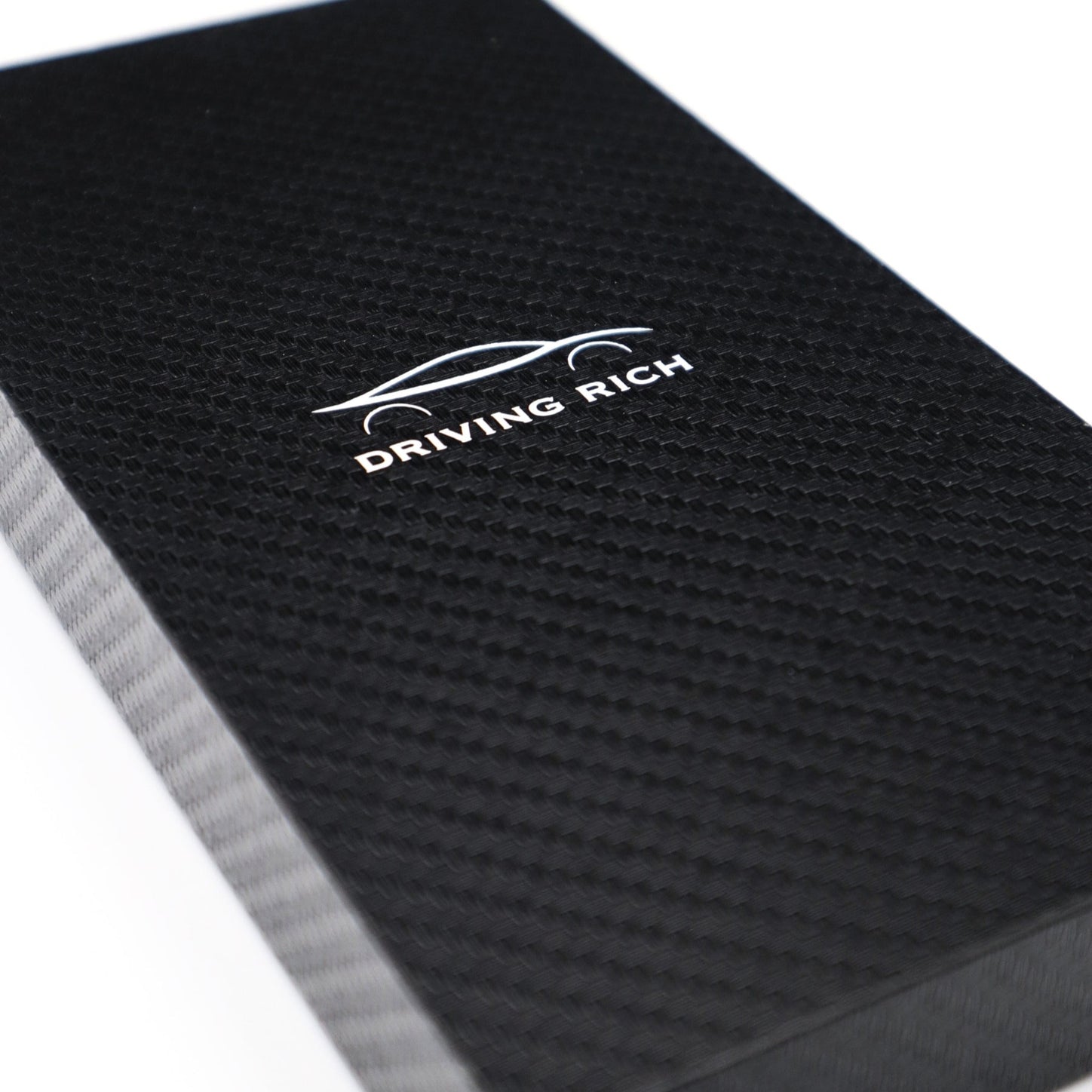 Drivingrich carbon fiber money clip packaging and clean daily carry presentation